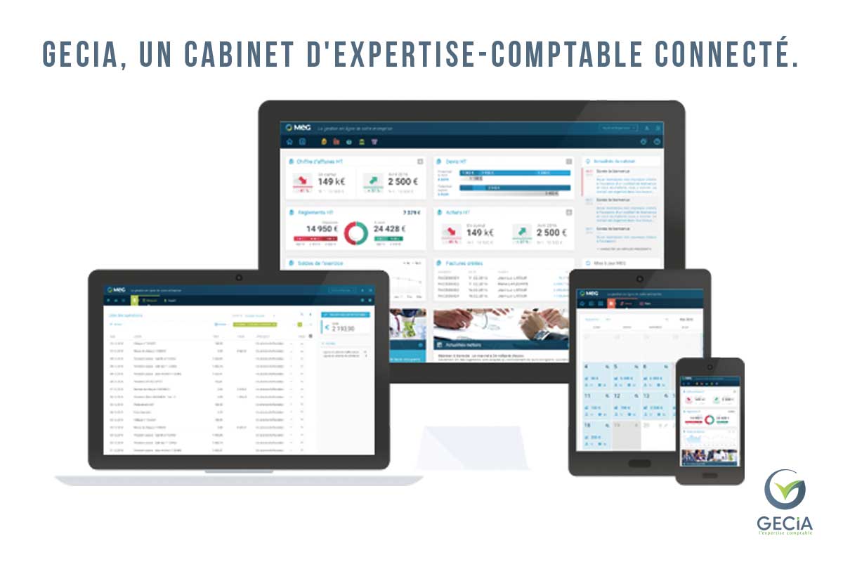 Gecia, un cabinet d’expertise-comptable connecté.